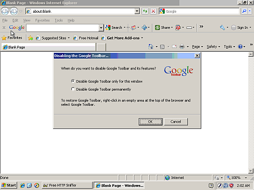 Google Toolbar