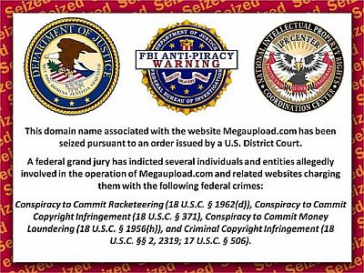 A rendőrök bezárták a Megauploadot, az Anonymous bosszút áll