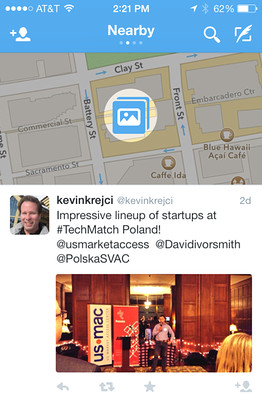 Geolokációs üzenetek lesznek a Twitteren Geolokációs üzenetek lesznek a Twitteren